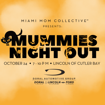 Mummies Night Out - (405 x 405 px) 2024 Fall Guide Image: Mummies Night Out Event Graphic