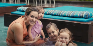 Image: Jena Quinn of Pediatric Peds with her family