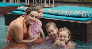 Image: Jena Quinn of Pediatric Peds with her family