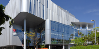 New Heights in Pediatric Surgical Care at Nicklaus Children’s Hospital Image: The new Kenneth C. Griffin Surgical Tower of Nicklaus Children's Hospital