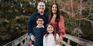 Dr. Bob Pediatric Dentist is Expanding to Serve YOU! Image: Local Miami pediatric dentist Dr. Christopher Bob and his family