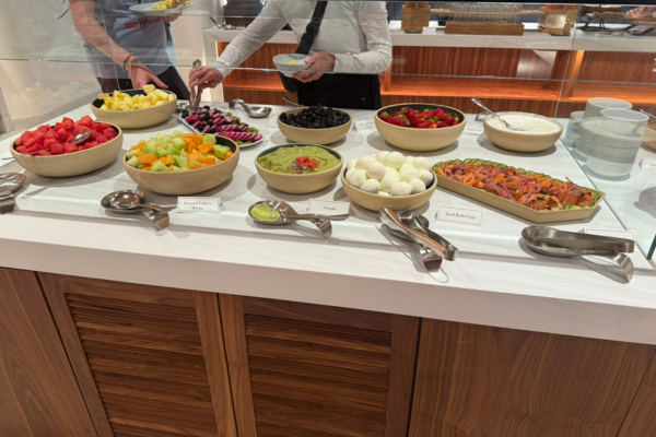 Image: The buffet at Sophia's Trattoria