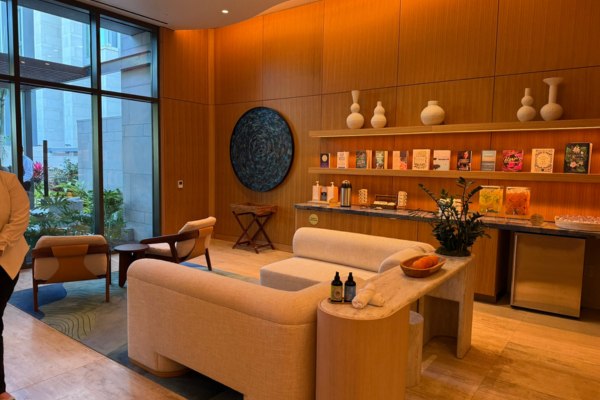 Image: A view of the lobby at Conrad Spa