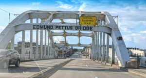 Image: The Edmund Pettus Bridge in Selma, Alabama